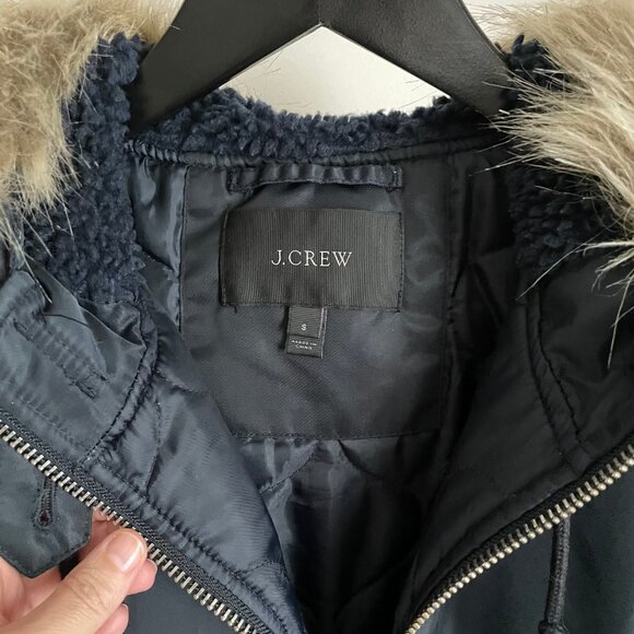 J.Crew Hooded Bomber Jacket - Picture 5 of 16